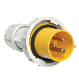 Industrial Plug Yellow