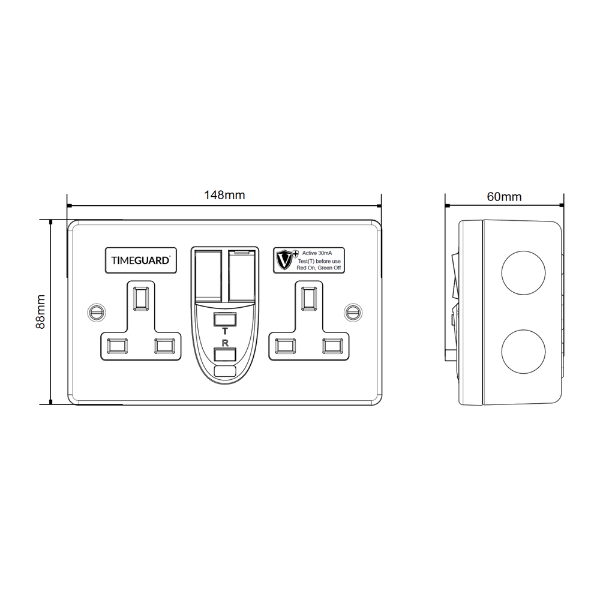 Timeguard RCD08MPVN Diagram