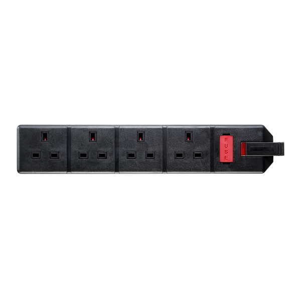 Trailing Four Socket - Black 2