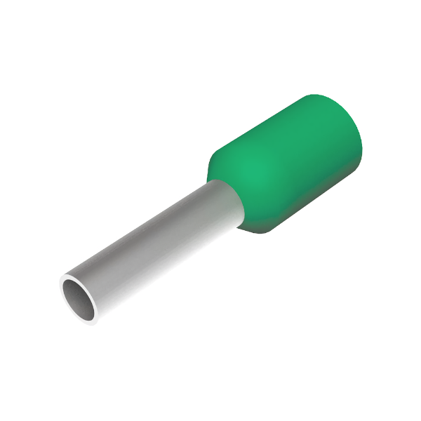 Cord End Ferrule Green