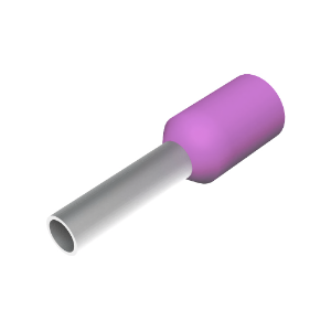 Cord End Ferrule Violet