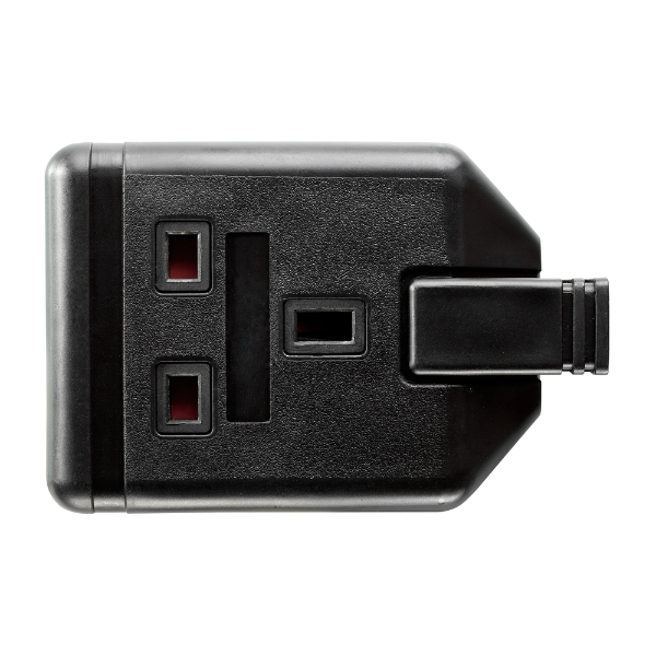 Trailing Single Socket - Black 2