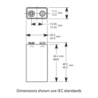 9V Battery Dimensions