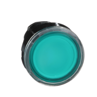 Push Button Head SR Illuminated Green