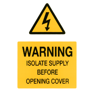 ISOLATE WARNING medium