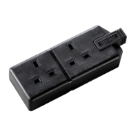 Trailing Double Socket - Black 1