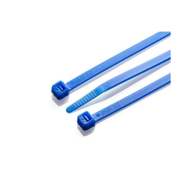 8" BLUE CABLE TIES 200x4.8mm