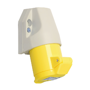 Walther 110304 110V 16A 2P+E Yellow Wall Socket