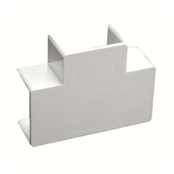 Mini Trunking - Flat Tee - White