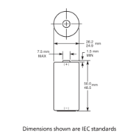 C Battery Dimensions