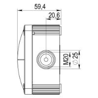 Wiska COMBI 407 Diagram (Side)