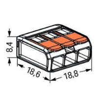 Lever Connector 3-Pole Diagram