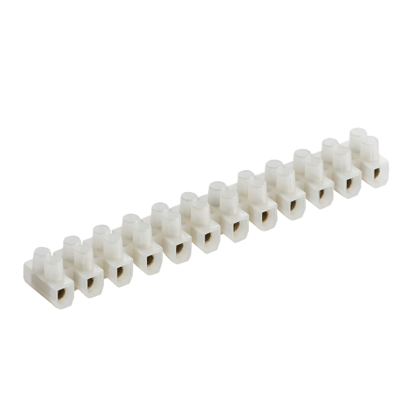 5A 12-POLE PVC STRIP CONNECTOR NATURAL [714]