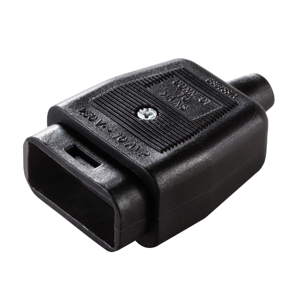 Inline Connector - Socket - Black