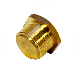 25mm BRASS HEX FLAMEPROOF PLUG