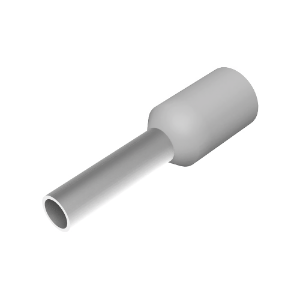 Cord End Ferrule Grey