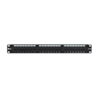 RJ45 CAT5e 24-Port Patch Panel