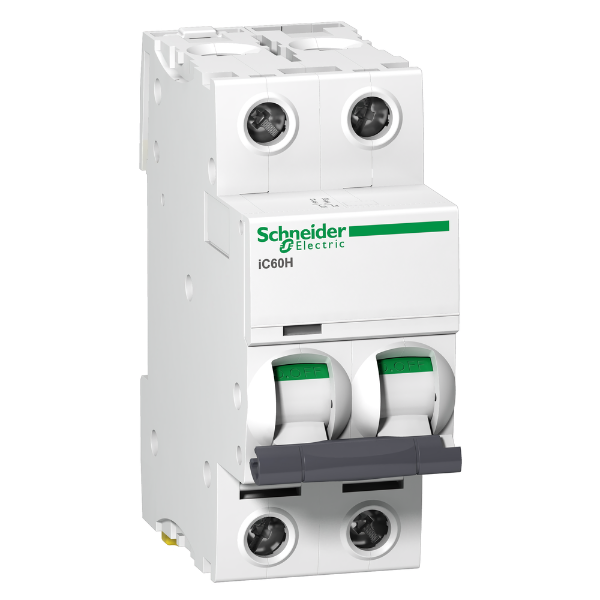 Schneider iC60H 2-pole MCB
