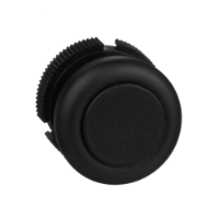 Round Push Button Head Black