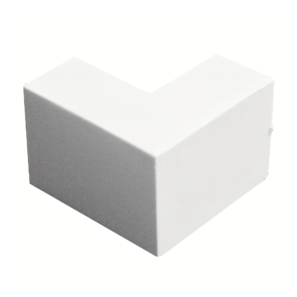 Mini Trunking - External Angle - White