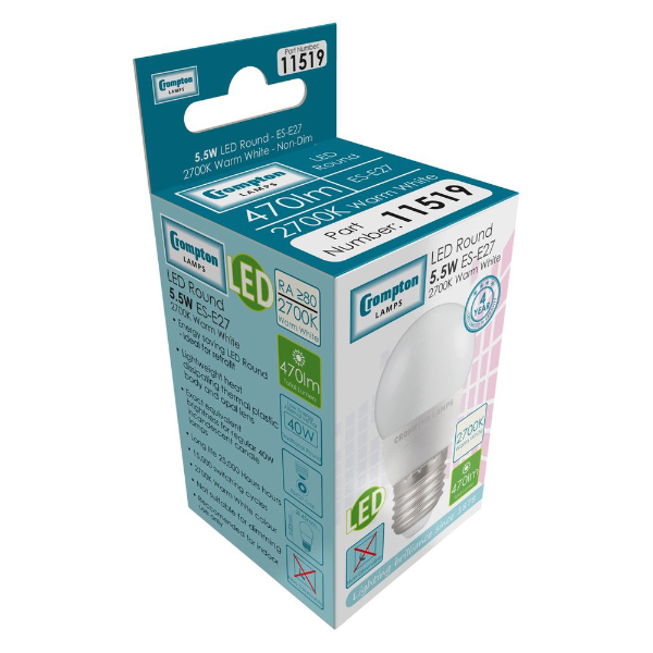LED Round E27 2