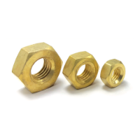 Hex Full Nut - Brass