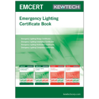 Emergency Lighting Certificate Book