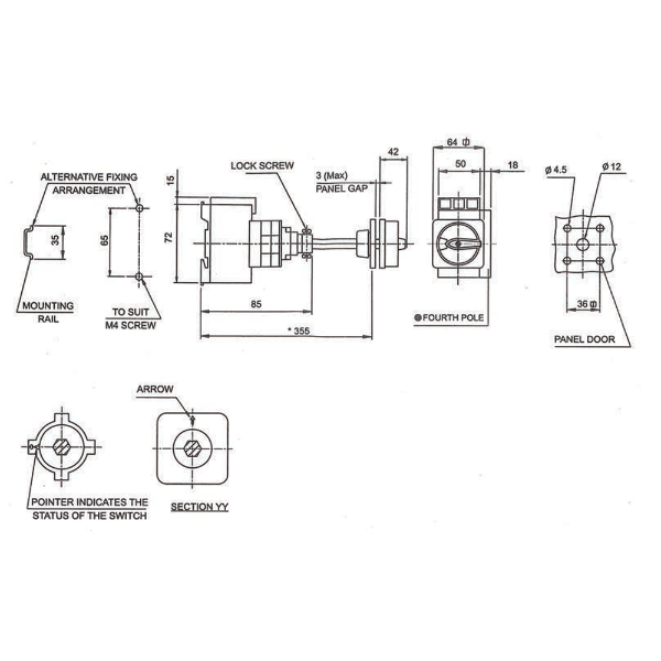 Metal Shaft Isolator Diagram