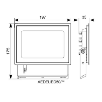 Eden LED Floodlight 50W - Diagram