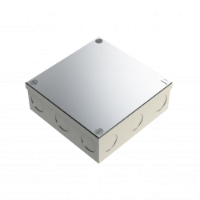 4x4x1.5 Steel Adaptable Box Galvanised