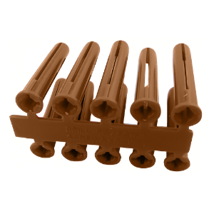 BROWN WALL PLUGS 7mm DRILL [TP3]